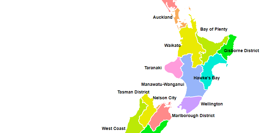 必看!新西兰疫情地图/各区域最新情况/发展趋势图!